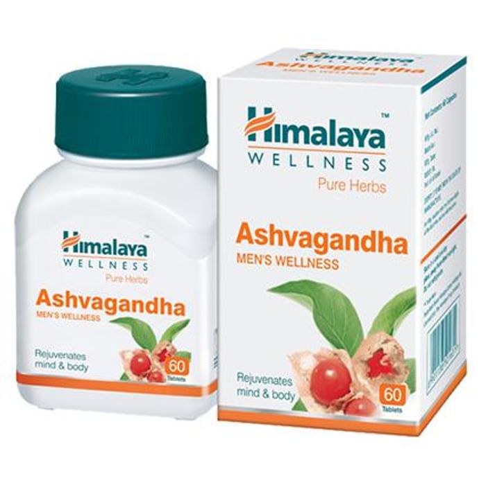 Himalaya Wellness Pure Herbs Ashvagandha Tablet for Men