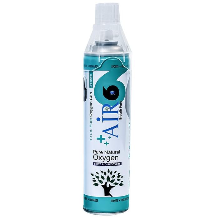 Air6 Pure Natural Oxygen Can (10ltr Each)