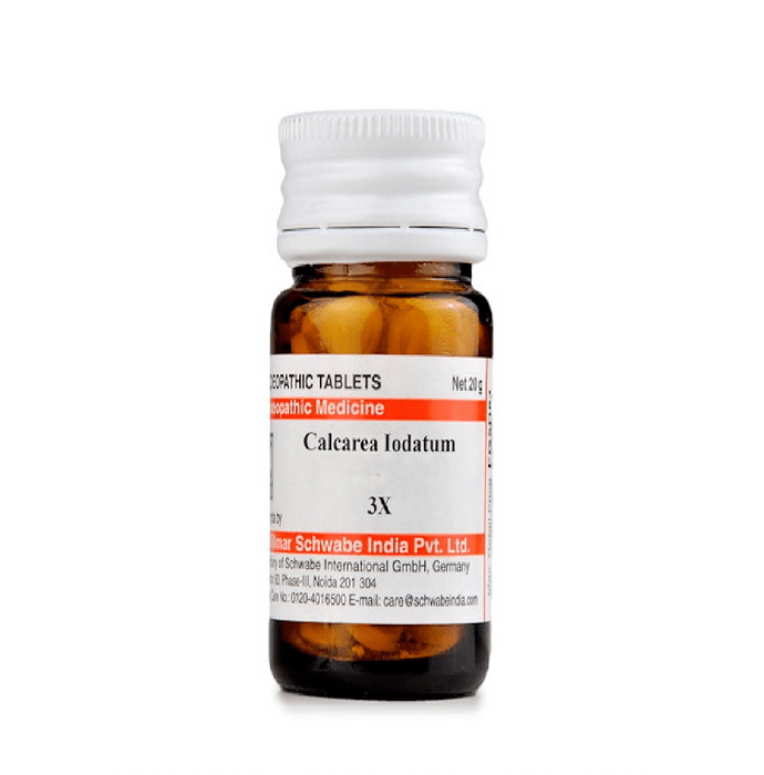 Dr Willmar Schwabe India Calcarea Iodatum Trituration Tablet 3X