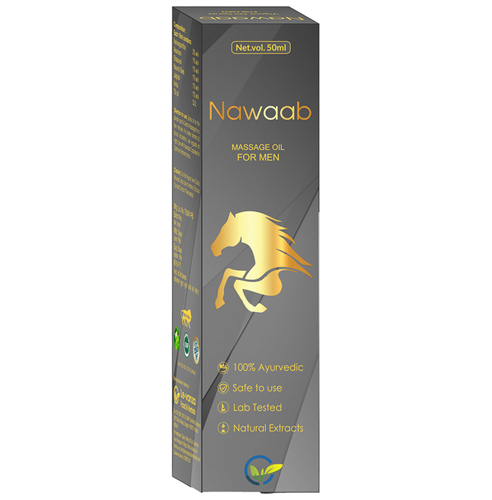 Le-vanza Food and Herbals Nawaab Massage Oil for Men
