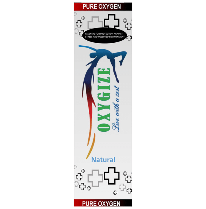 Oxygize Natural Flavor Oxygen Can with Inbuilt Mask