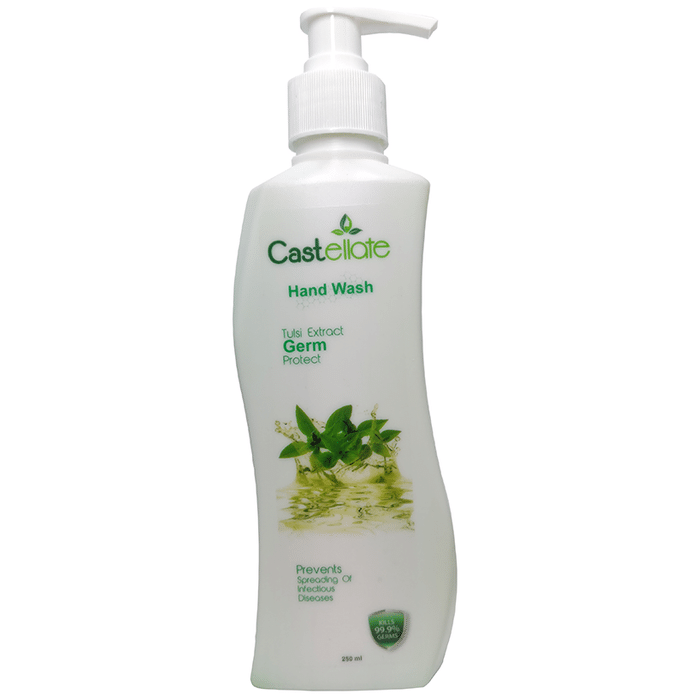 Castellate Hand Wash Tulsi Extract Germ Protect