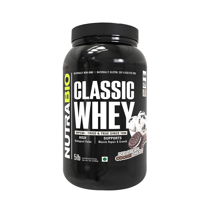 Nutra Bio Classic Whey Powder Ice Cream Cookie Dream