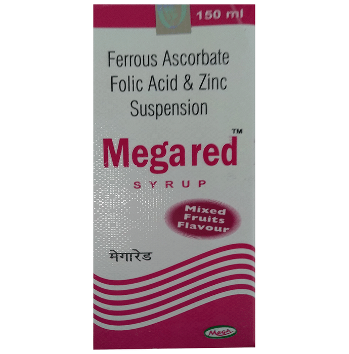 Megared Syrup Mixed Fruit