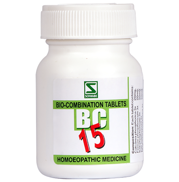 Dr Willmar Schwabe India Bio-Combination 15 (BC 15) Tablet