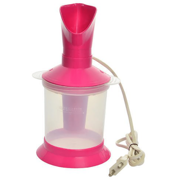 Healthtokri 3 in 1 Facial Sauna Steamer/Vaporizer with Crystal Clear Eye Wash Cup Free Pink