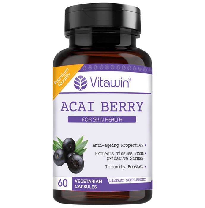 Vitawin Acai Berry 500mg Vegetarian Capsule