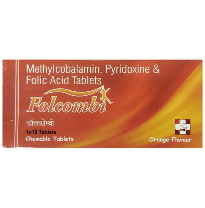 Folcombi Chewable Tablet Orange