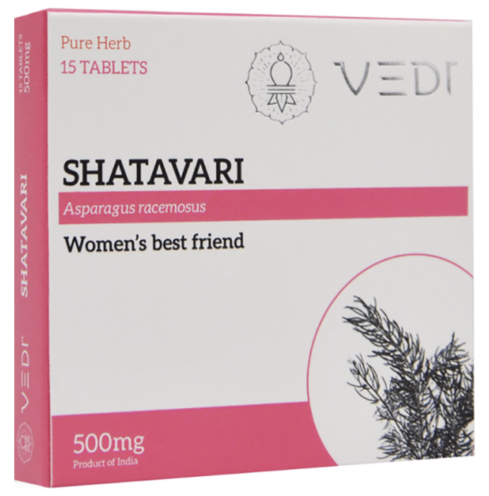 Vedi Shatavari 500mg Tablet