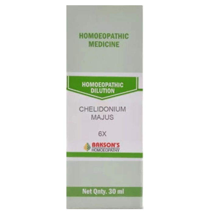 Bakson's Chelidonium Majus Dilution 6X