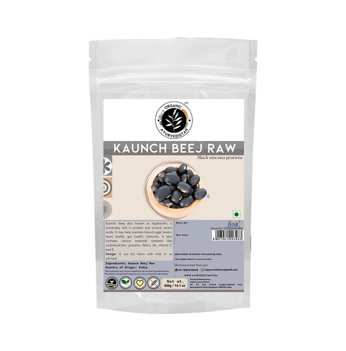 Organic Ayurvedistan Kaunch Beej Raw