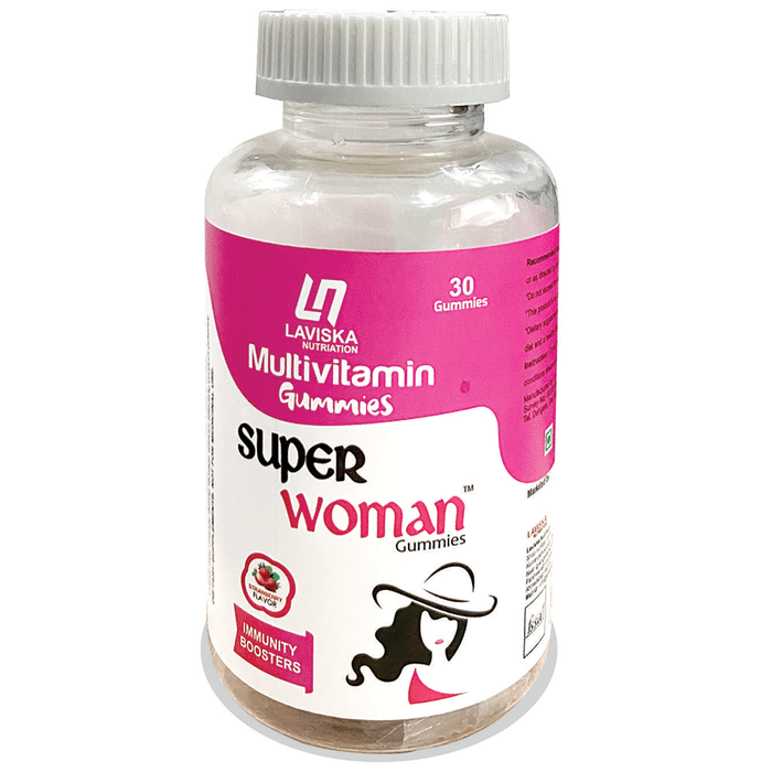 Super Woman Multivitamin Gummies Strawberry