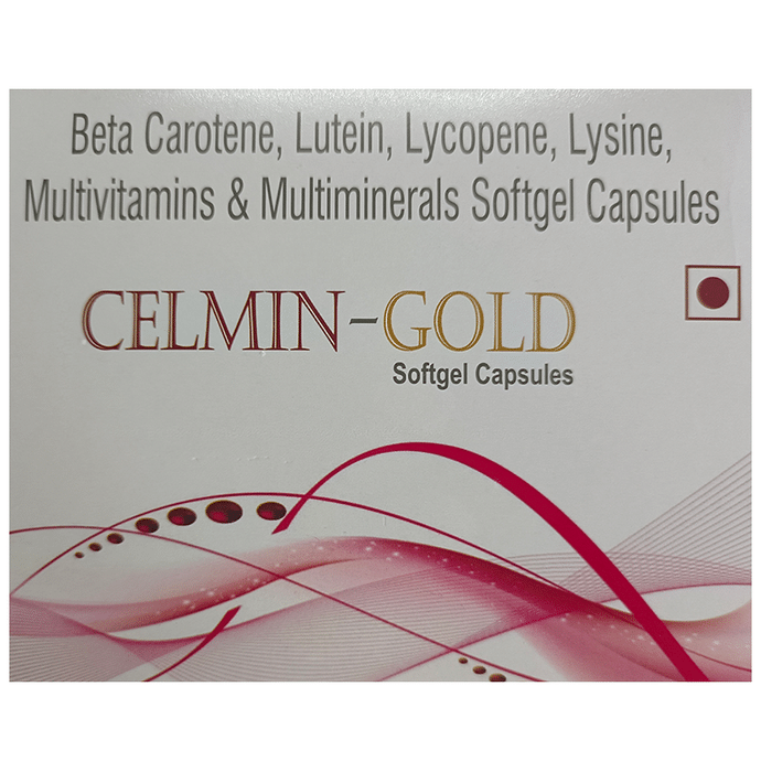 Celmin Gold Soft Gelatin Capsule
