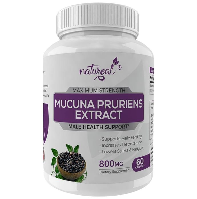 Natureal Mucuna Pruriens Extract 800 mg Capsule