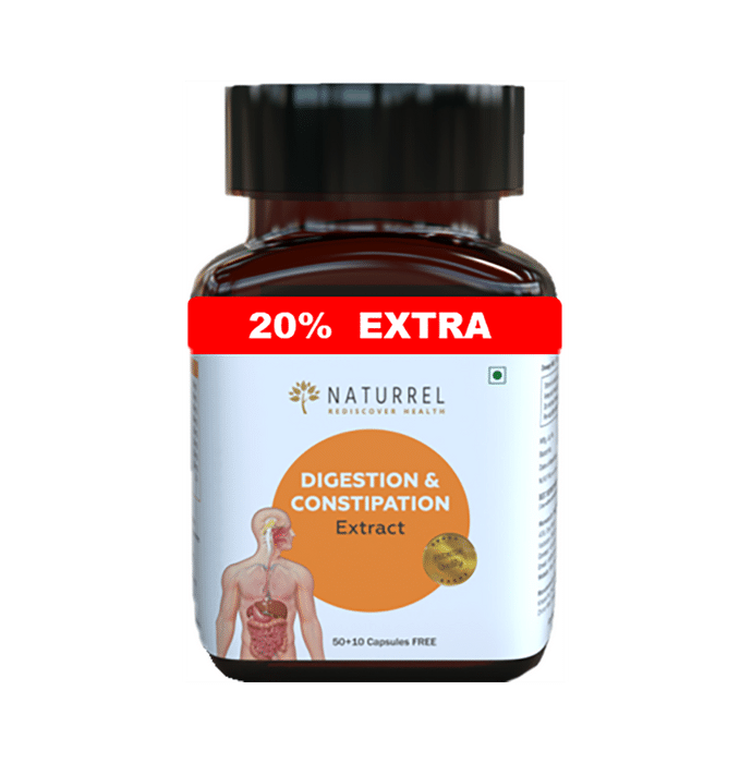 Naturrel Digestion & Constipatio Extractn Capsule