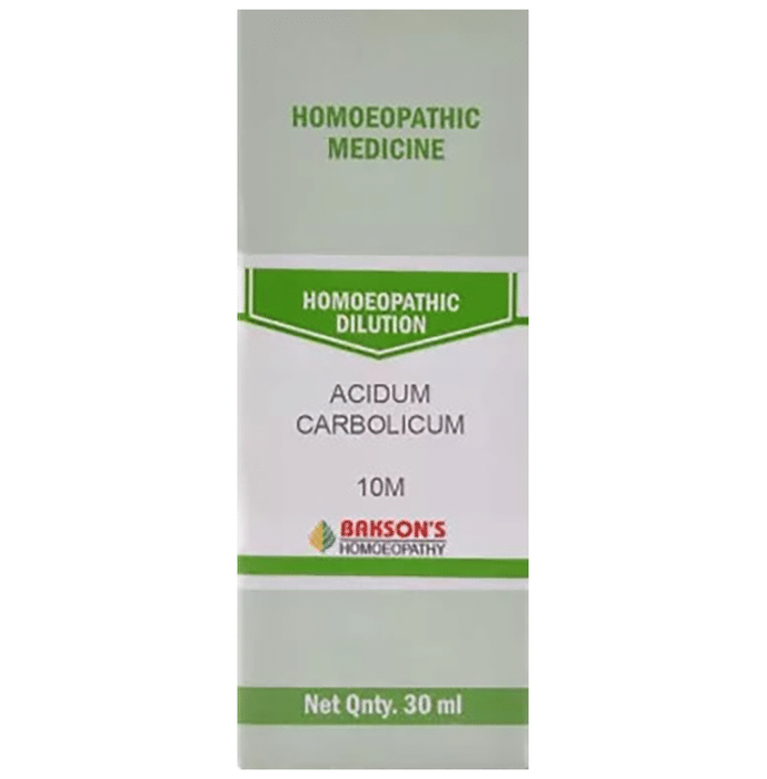 Bakson's Acidum Carbolicum Dilution 10M