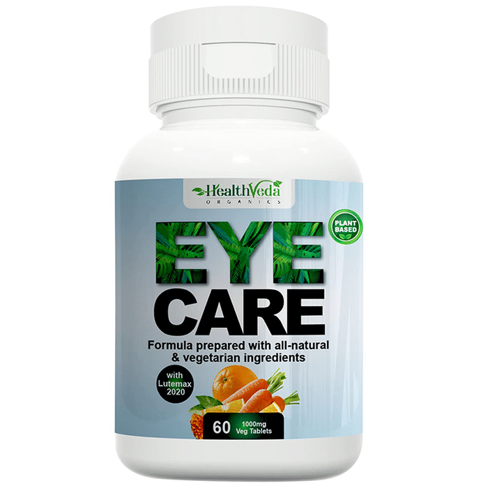 Health Veda Organics Plant Based Eye Care Veg Tablet