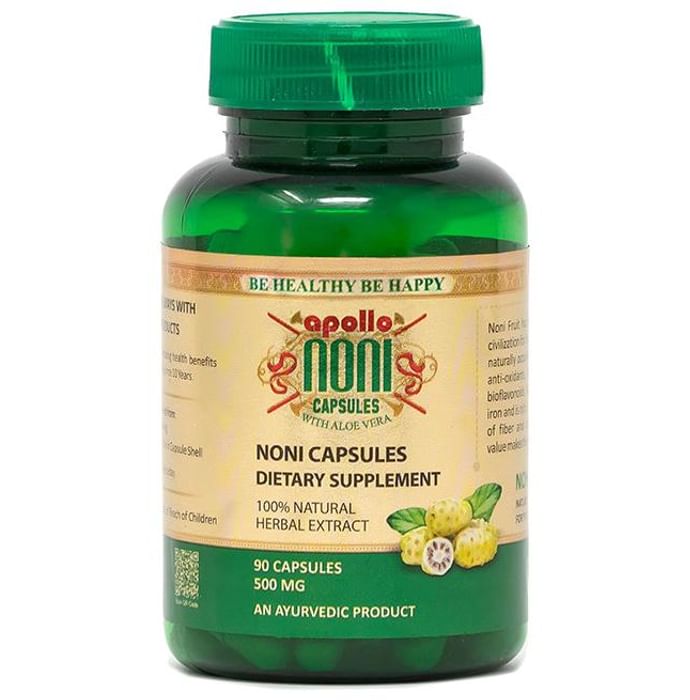 Apollo Noni 500mg Capsule with Aloevera