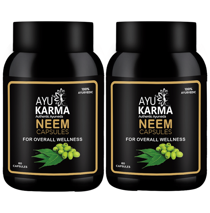 Ayukarma Neem Capsule (60 Each)