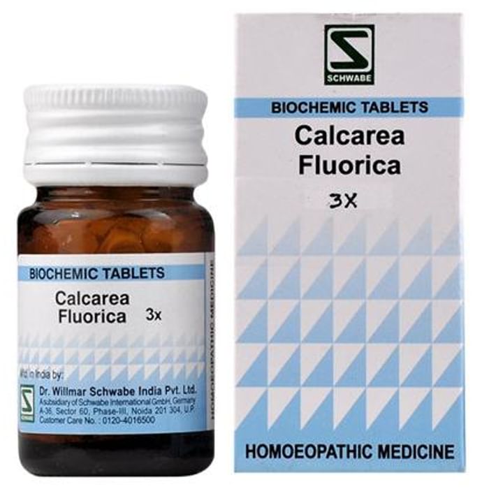 Dr Willmar Schwabe India Calcarea Fluorica Biochemic Tablet 3X