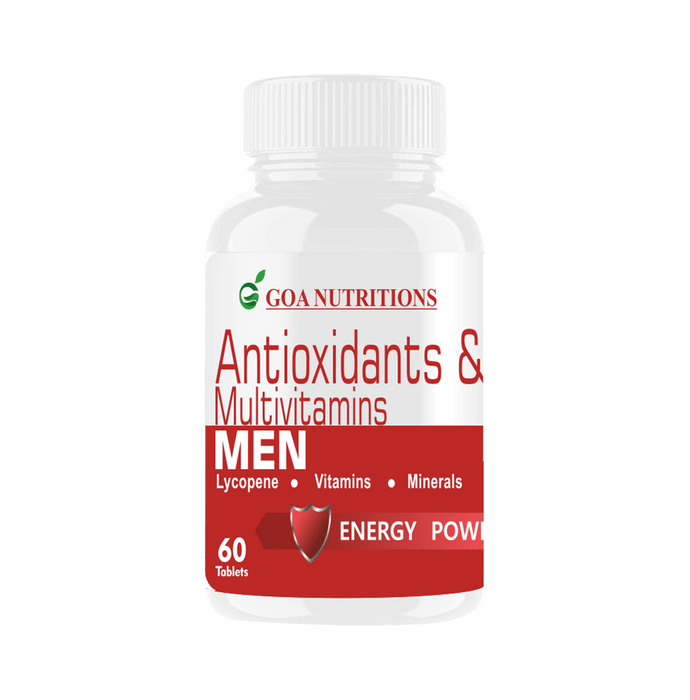 Goa Nutritions Antioxidants & Multivitamins Tablet for Men