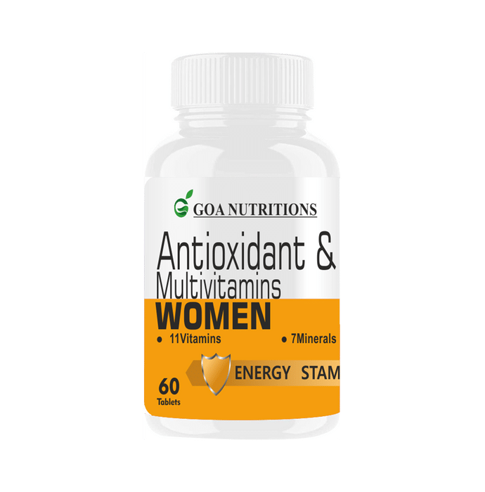 Goa Nutritions Antioxidant & Multivitamins Tablet for Women