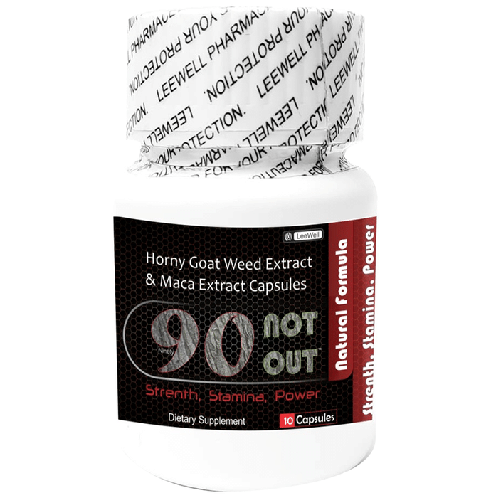 Ninety 90 Not Out Horny Goat Weed Extract & Maca Extract Capsule