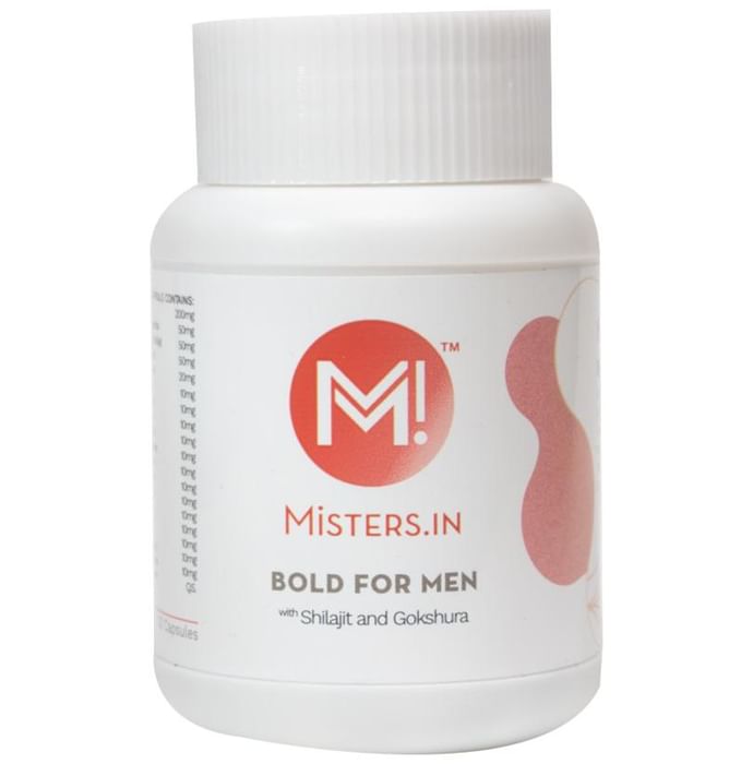 Misters.In Bold for Men Capsule with Shilajit and Gokshura