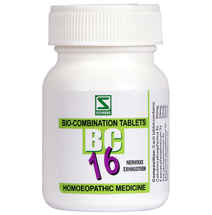 Dr Willmar Schwabe India Bio-Combination 16 (BC 16) Tablet