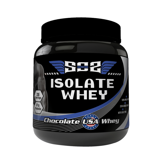 SOS Nutrition Isolate Whey Protein Powder Chocolate