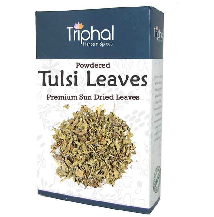 Triphal Dry Tulsi Leaves or Basil Leaves Powder