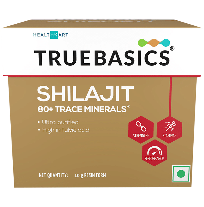 TrueBasics Shilajit 80+ Trace Minerals
