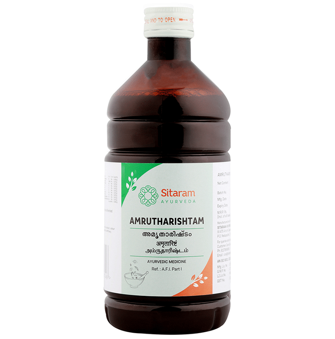 Sitaram Ayurveda Amrutharishtam(450ml Each)