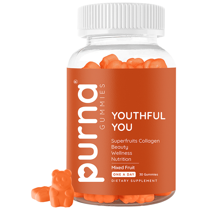 Purna Superfruits Collagen Gummies Mixed Fruit