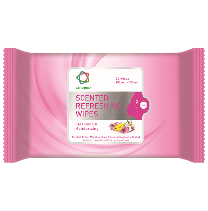 Canopus Scented Refreshing Wipes Floral