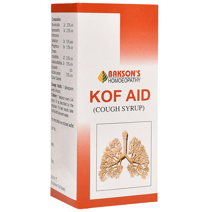 Bakson's Kof Aid Cough Syrup