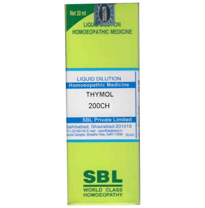 SBL Thymol Dilution 200 CH