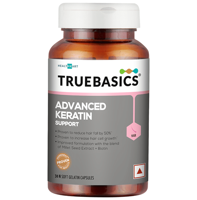 TrueBasics Advance Keratin Support Soft Gelatin Capsule