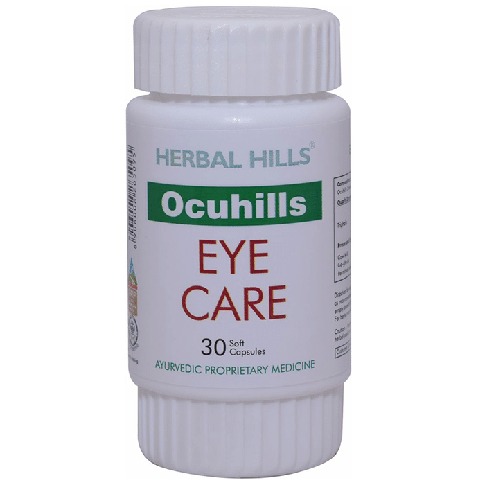 Herbal Hills Ocuhills Eye Care Soft Gel Capsules