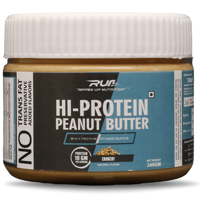 Ripped Up Nutrition Hi- Protein Peanut Butter Crunchy