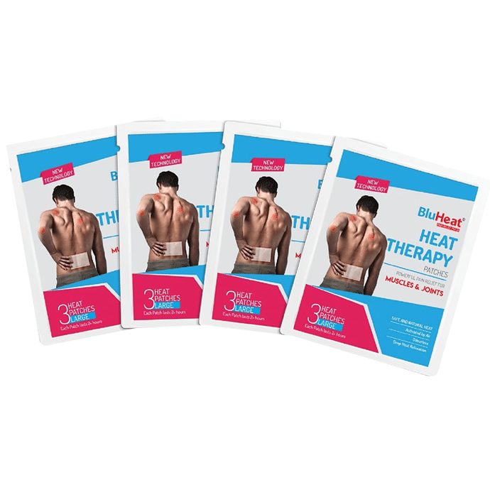 BluHeat Pain Relief Patch (3 Each)