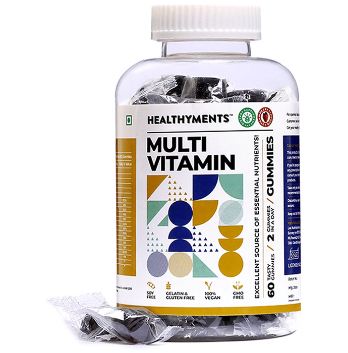 Healthyments Multivitamin Gummies Strawberry