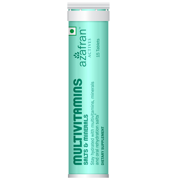 Azafran Actives Multivitamins Salts & Minerals Tablet