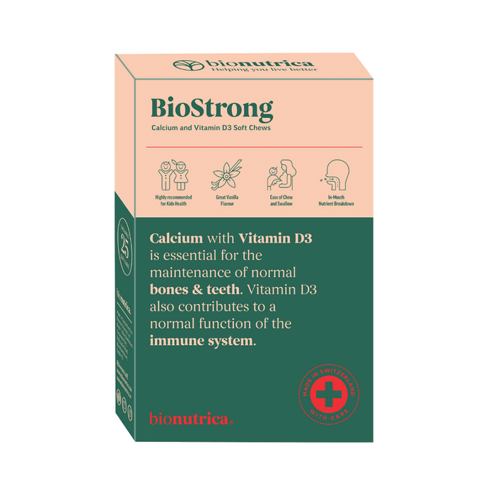 Bionutrica BioStrong Calcium and Vitamin D3 Chews