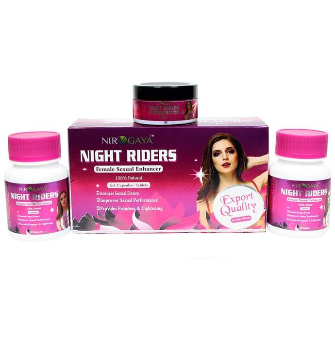 Nirogaya Night Riders Female Sexual Enhancer