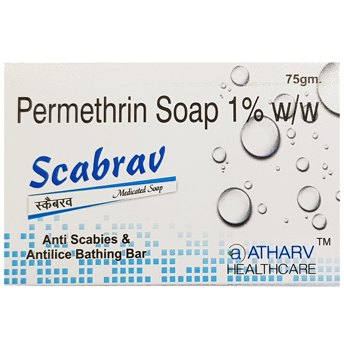 Scabrav Permethrin Soap Buy 1 Get 1 Free