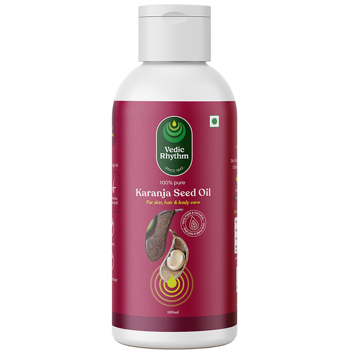 Vedic Rhythm Karanja Oil for Hair Ear and Skin