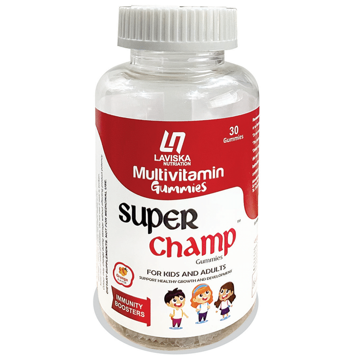 Super Champ Multivitamin Gummies Orange