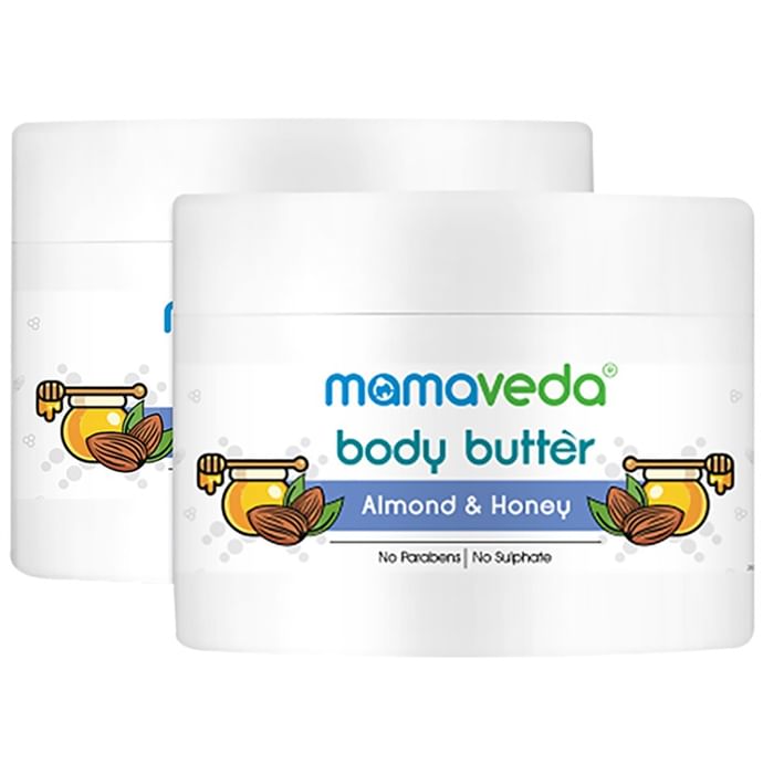 Mamaveda Almond & Honey Body Butter (200gm Each)