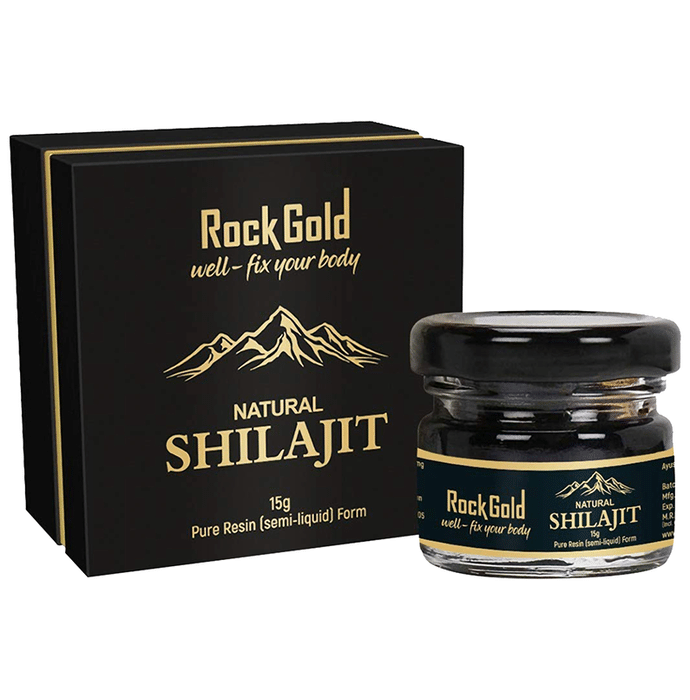 Rock Gold Natural Shilajit (Semi-Liquid)